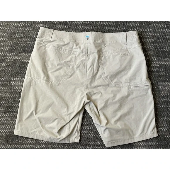 KÜHL Men's Shorts Size 42 Beige Khaki Ripstop Hiking Outdoor Travel - Picture 2 of 14